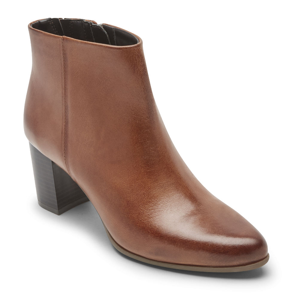 Rockport Booties For Womens Brown - Camdyn - VO6801245